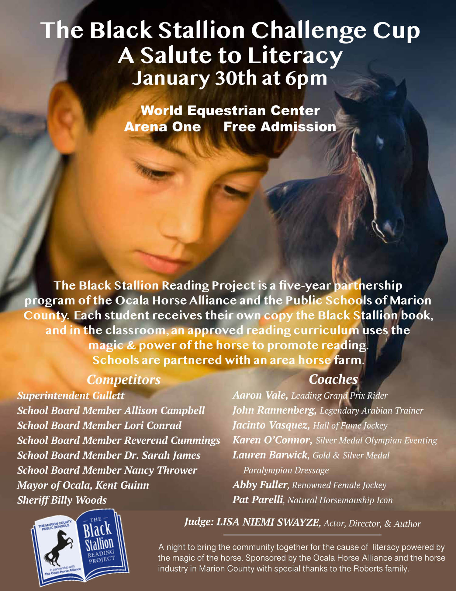 Black Stallion Reading Project Challenge Cup